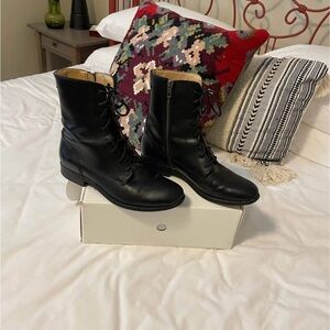 Frye Lace-up Ankle Boots